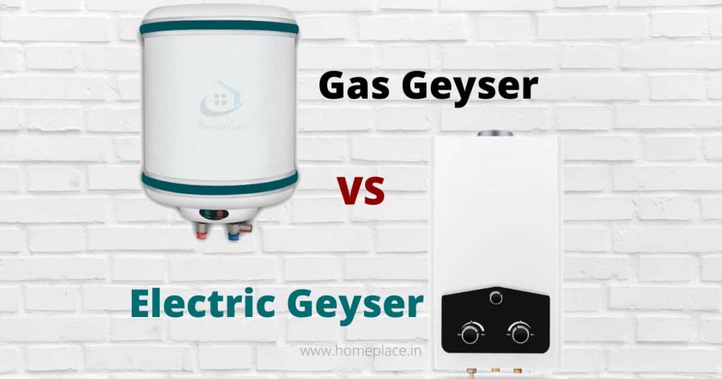 Electric Geyser Vs Gas geyser