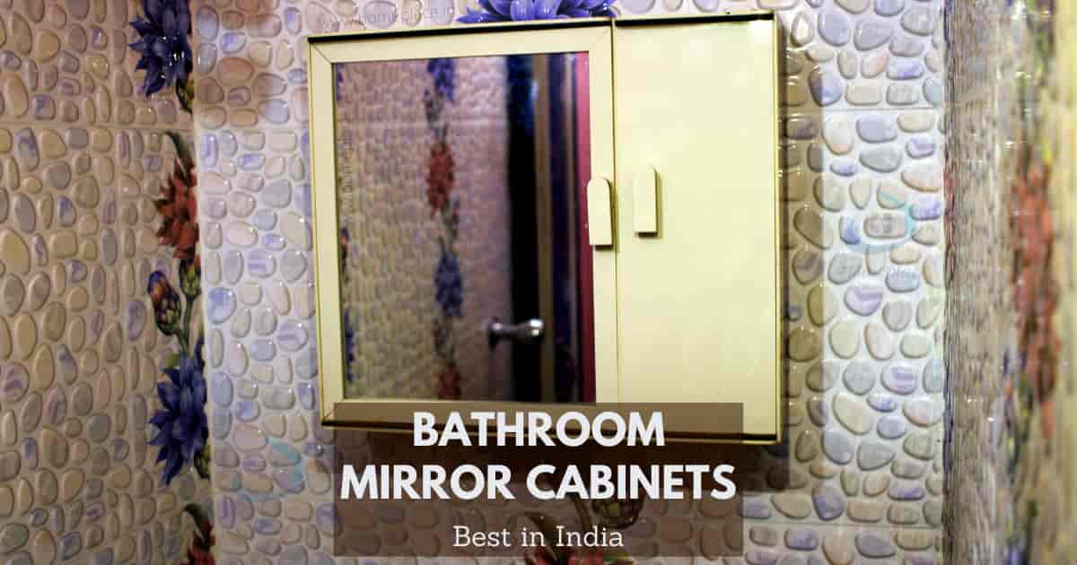 best bathroom mirror cabinets in India