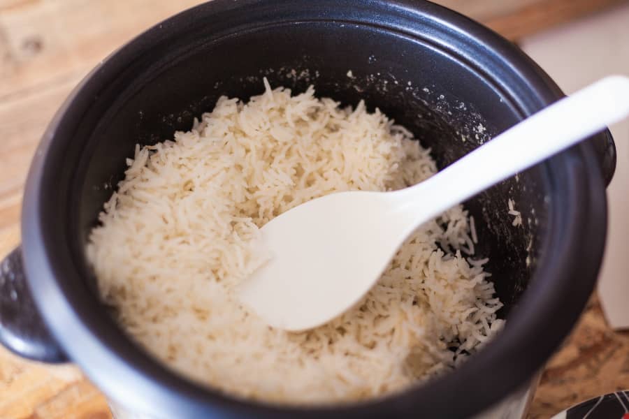fix undercooked rice on rice cooker