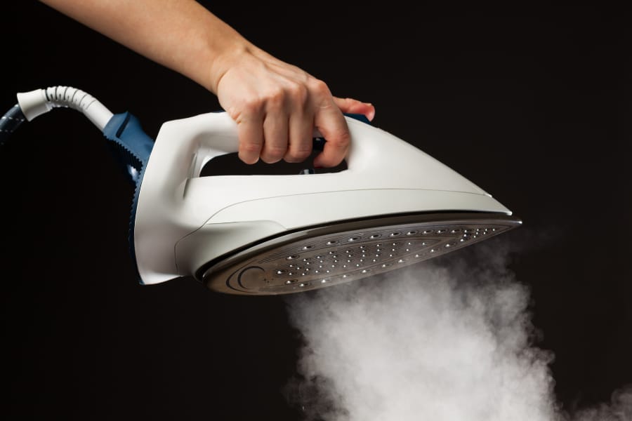 prevent scaling on steam iron