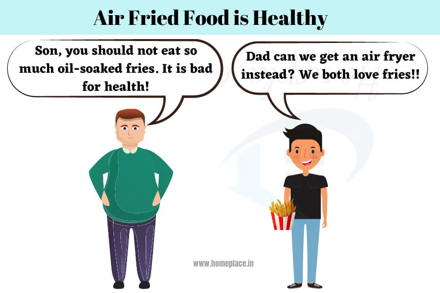 air fried food is healthy