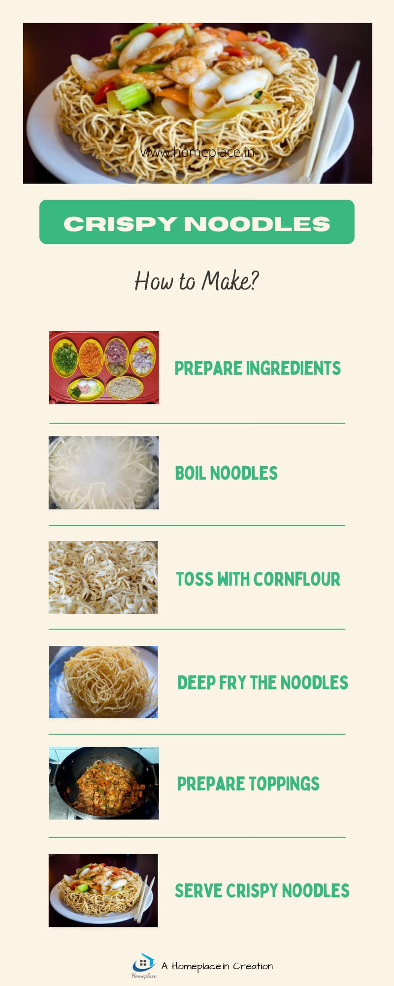 how to make crispy noodles