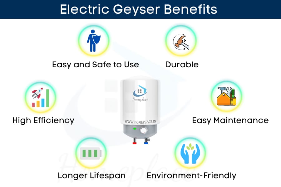 benefits of electric geysers