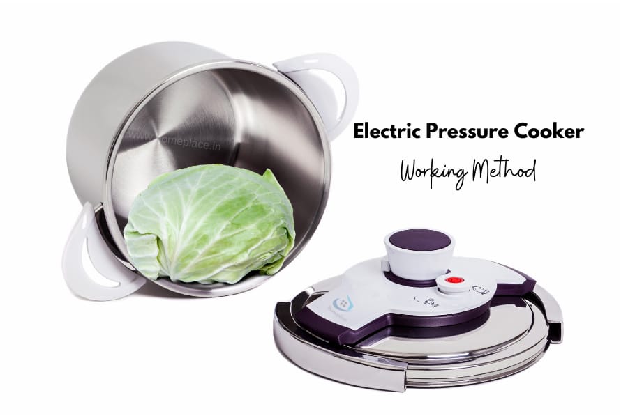 working method of electric pressure cooker