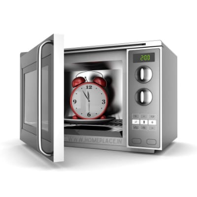 preheating in convection microwave oven