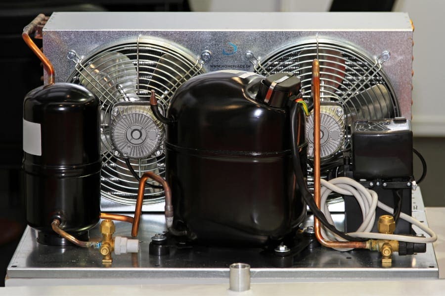 inverter compressor system in a refrigerator