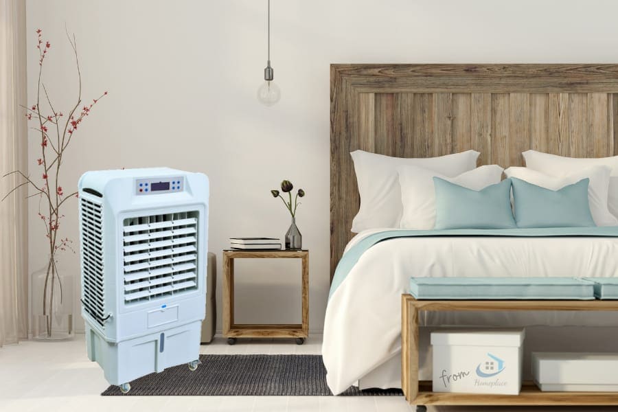 air cooler in bedroom