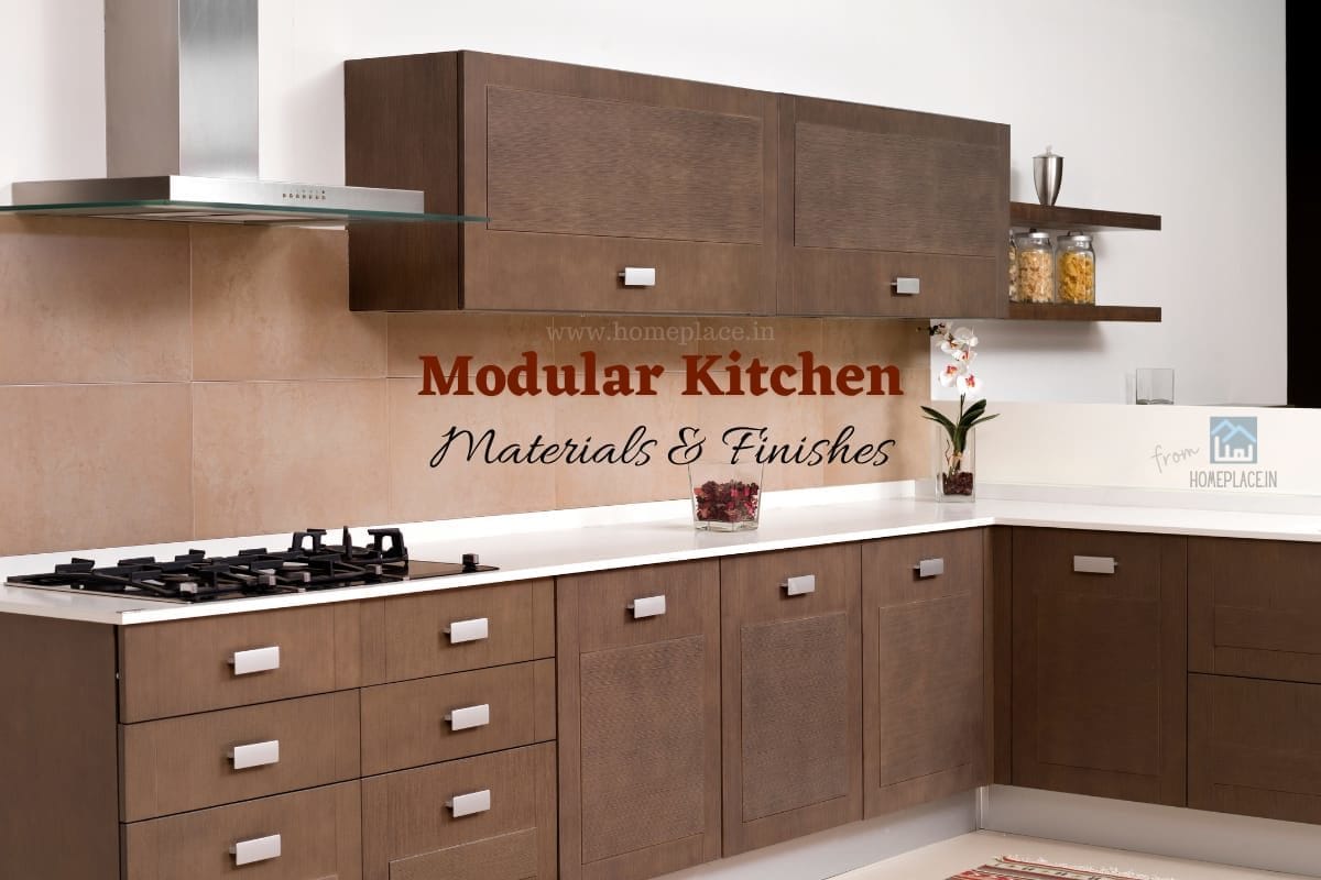 Modular Kitchen Materials And Finishes