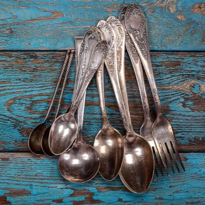 Silver utensils