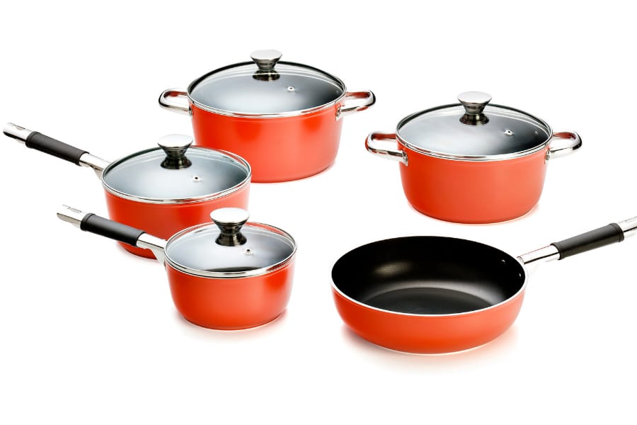 Different types of non-stick cookware