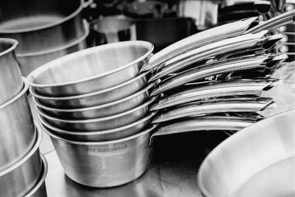 the stainless steel cookware