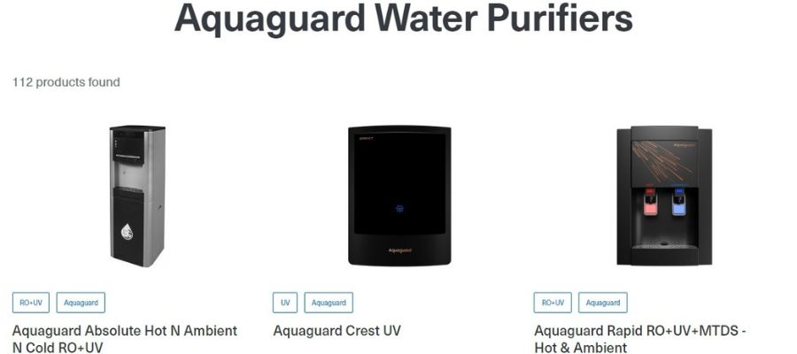 Aquaguard Water Purifiers