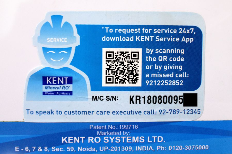Warranty and Customer Service of Kent